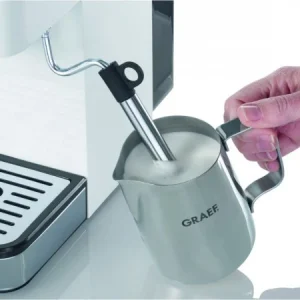 Graef ES 401 Salita + CM 201 Siebträgermaschine + Kaffeemühle Weiß 12