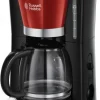Russell Hobbs Colours Plus+ Flame Digitale Glas-Kaffeemaschine Rot 22