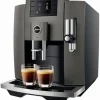JURA E8 Kaffee-Vollautomat Dark Inox (EB) 14