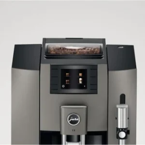 JURA E8 Kaffee-Vollautomat Dark Inox (EB) 12