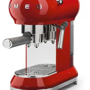 Smeg ECF 01 RDEU Siebträgermaschine Rot 13