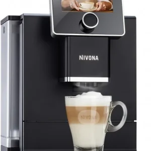 Nivona CafeRomatica NICR 960 Kaffee-Vollautomat Mattschwarz/chrom 12