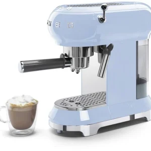 Smeg ECF 01 PBEU Siebträgermaschine Blau 7