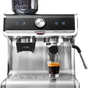 Gastroback Design Espresso Barista Pro Siebträgermaschine Edelstahl/schwarz 10