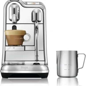 Sage The Creatista Pro Kapsel-Automat Gebürsteter Edelstahl 10