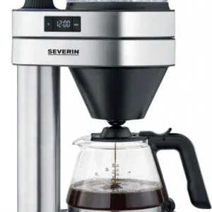 Severin KA 5760 Kaffeeautomat Mit Timer Edelstahl/schwarz 10