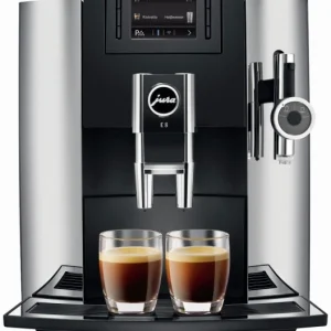 JURA E8 Kaffee-Vollautomat Chrom 18