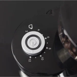 Caso Barista Crema Kaffeemühle Schwarz/silber 14