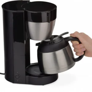 Cloer 5009 Kaffeemaschine Kaffeeautomat Mit Thermokanne Schwarz/edelstahl 13