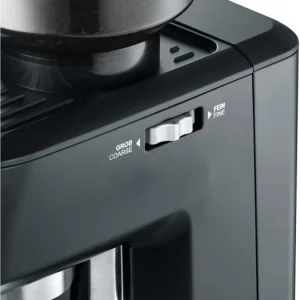 Graef ESM 802 Milegra Siebträgermaschine Schwarz-matt/edelstahl Hochglanz 18