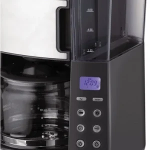 Russell Hobbs Grind&Brew Digitale Glas-Kaffeemaschine Mit Intergrierter Kaffeemühle Edelstahl/schwarz 14