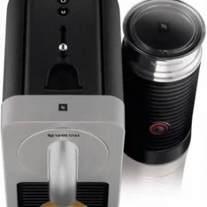 DeLonghi EN 270.SAE Nespresso Prodigio&Milk Kapsel-Automat Silber 10