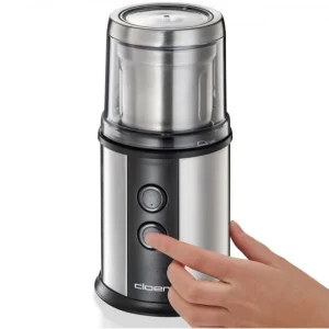 Cloer 7419 Kaffee-u.Gewürzmühle Edelstahl 14