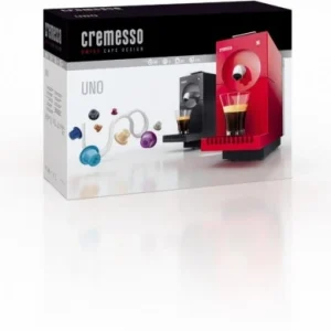 Cremesso Uno Bundle Kapsel-Automat Feuer Rot 13
