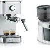 Graef ES 401 Salita + CM 201 Siebträgermaschine + Kaffeemühle Weiß 10