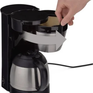 Cloer 5009 Kaffeemaschine Kaffeeautomat Mit Thermokanne Schwarz/edelstahl 9