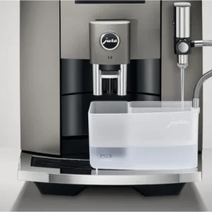 JURA E8 Kaffee-Vollautomat Dark Inox (EB) 16
