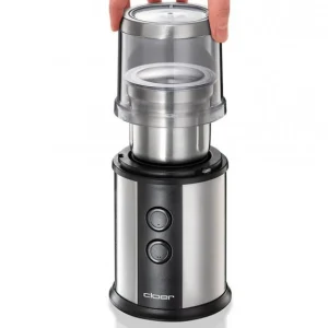 Cloer 7419 Kaffee-u.Gewürzmühle Edelstahl 12