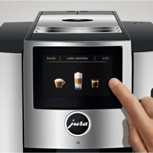 JURA S8 Kaffee-Vollautomat Chrom (EA) 18