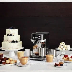 Sage The Bambino Plus Siebträgermaschine Black Truffle 10