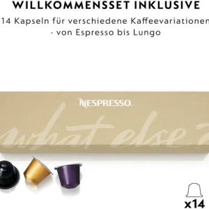 DeLonghi EN 267.BAE Nespresso CitiZ & Milk Kapsel-Automat Schwarz 16