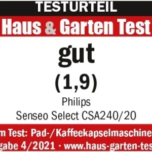 Senseo CSA240/30 Kaffeepadmaschine Nougat/beige 8