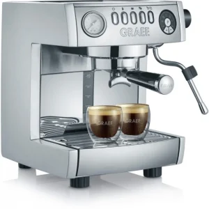 Graef ES 850 Marchesa Siebträgermaschine + CM 850 Kaffeemühle Edelstahl 18