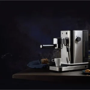 WMF Lumero Espresso Siebträgermaschine Cromargan Matt 16