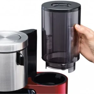 Siemens TC86504 Kaffeeautomat Cranberry Rot/schwarz 12