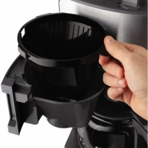 Russell Hobbs Grind&Brew Digitale Glas-Kaffeemaschine Mit Intergrierter Kaffeemühle Edelstahl/schwarz 18